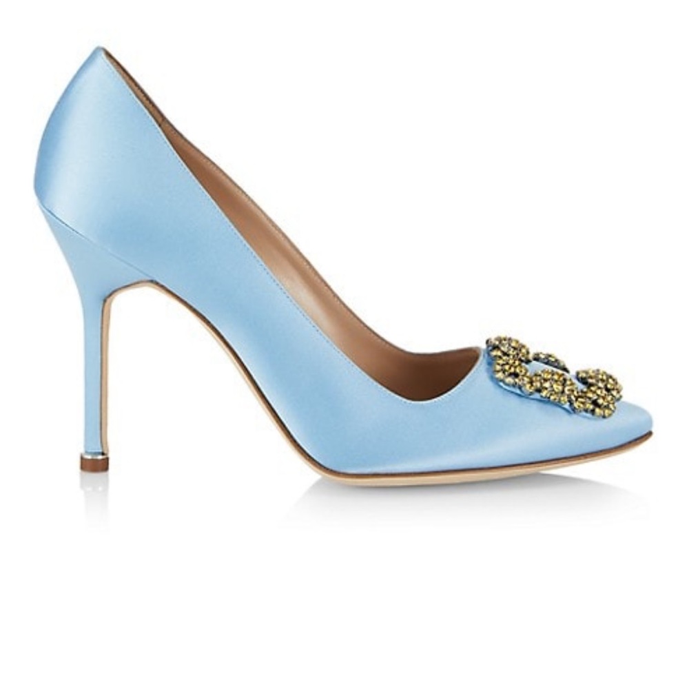 Brand new Manolo Blahnik - light blue size 41